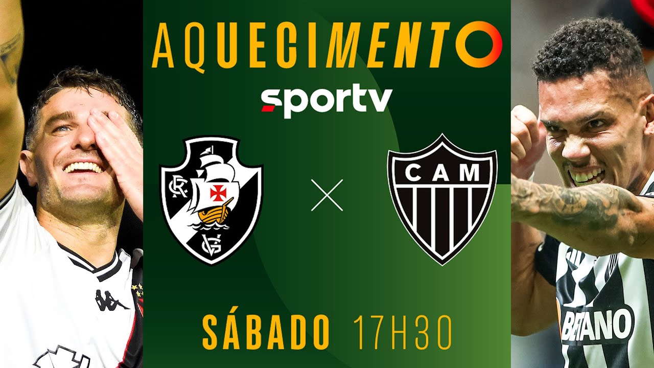 VASCO X ATLÉTICO-MG | AQUECIMENTO AO VIVO E COM IMAGENS | COPA DO BRASIL 2024 | #live | sportv