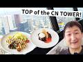 Is The SKY HIGH CN Tower Restaurant A TOURIST TRAP Revolving Fine Dining In Toronto