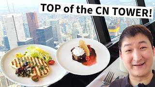 Is the SKY HIGH CN Tower Restaurant a TOURIST TRAP Revolving Fine Dining in Toronto!