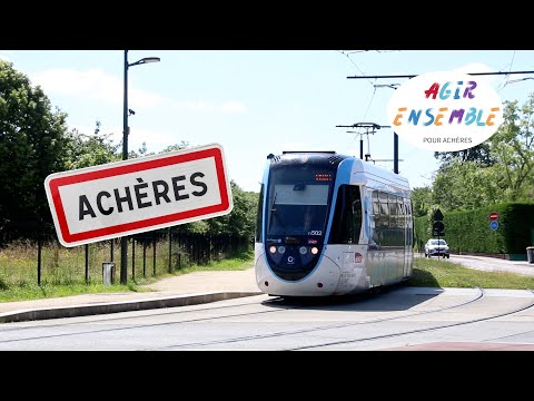 Tram13 - Achères loupe l'arrêt !