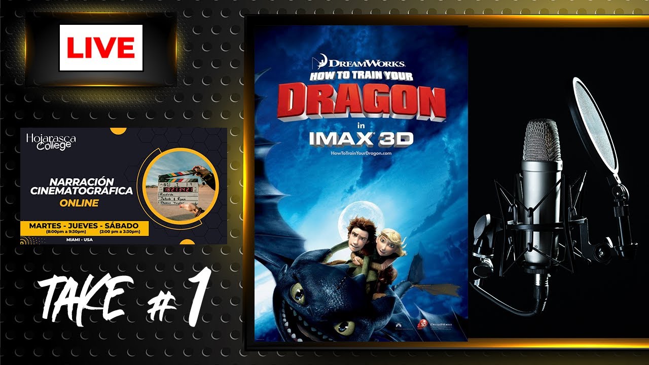 Como entrenar a tu dragón 1 - Narración Cinematográfica (Take One)