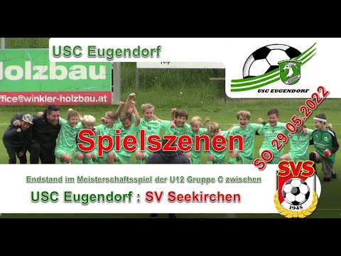 20220529 U12 Eugendorf vs Seekirchen Spielszenen