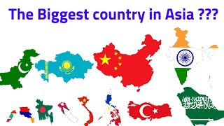 I'm Bigger Than You ! ( Asian countries Ranking by size)