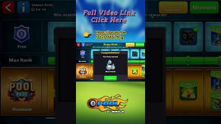 8Ball Pool x Angry Birds Season🤓 || Free Vs Premium Pool Pass Collect✅ #8ballpool #shorts #quest