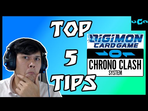 TOP 5 TIPS FOR DIGIMON TCG & CHRONO CLASH SYSTEM