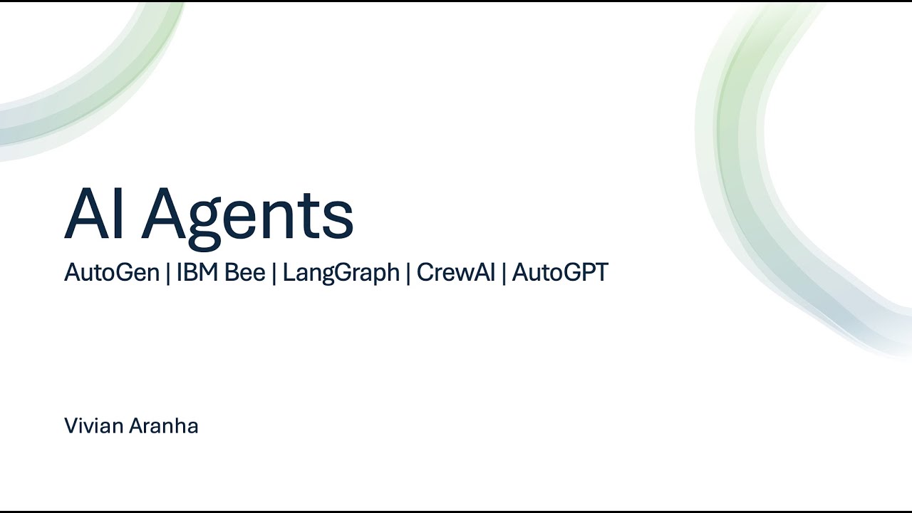 AI Agents: A Comprehensive Overview - Hands-on AutoGen Pt 2