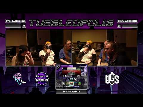 Tussleopolis - Losers Finals - Rye / PartyGhoul Vs. ORLY / Lunchables