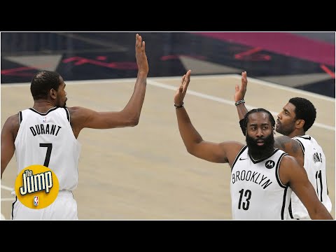 ネッツBIG3の第4クォーター得点統計に反応｜the Jump（ザ・ジャンプ (Reacting to the Nets Big 3's unlikely 4th quarter scoring stat | The Jump)