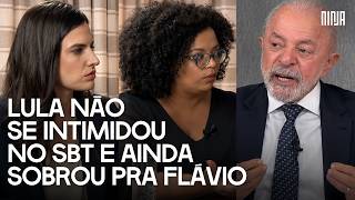 🔥Lula foi certeiro e confiante no SBT: rebateu entrevistadoras e chamou Flávio de miliciano🔥