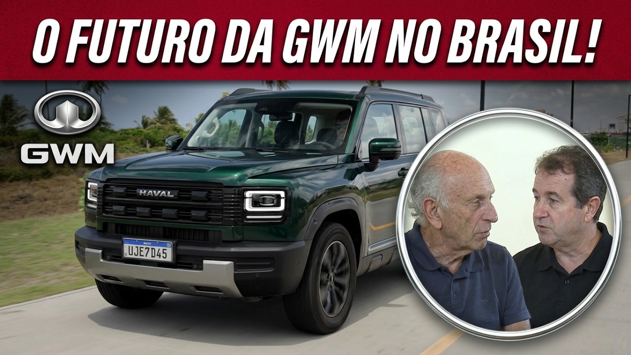 GWM REVELA PLANOS PARA O BRASIL, NOVO HAVAL H7 E O FUTURO DOS HÍBRIDOS