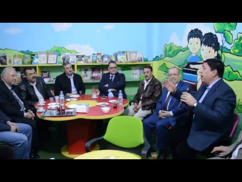 قصيدة للشاعل أحمد شكري بحضور العقيد رياض الأسعد وعدد من الضباط من بينهم عمر شحرور ومحمود عادل بادنكجي