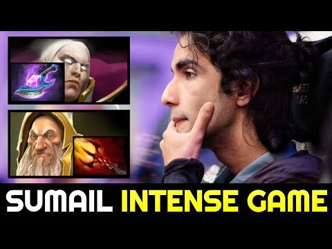 SUMAIL Invoker vs 6 Slotted Keeper of the Light — Arcane Blink Build Intense Game