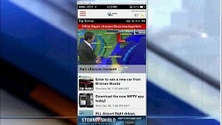 Where to find arrest mugshots in the WPTV app