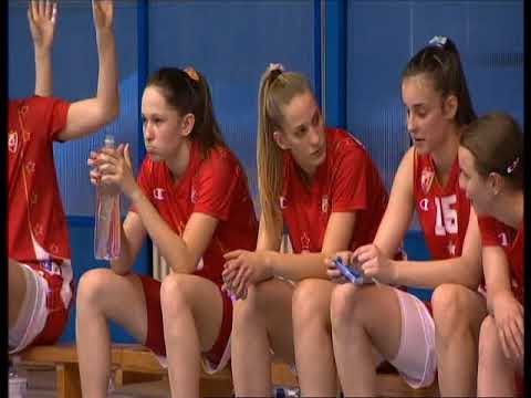 Final of Play off, 4th game: KZK Partizan 1953 - KKZ Crvena Zvezda 26.04.2018. first half