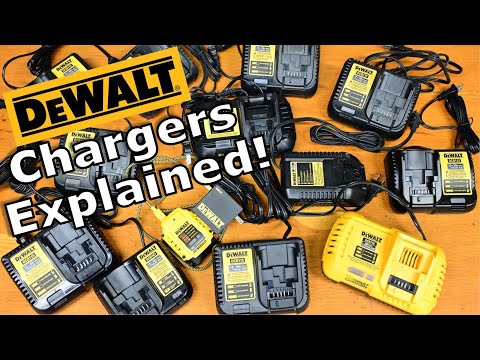 Dewalt Battery Chargers Explained for 12v, 20v, and 60v Flexvolt