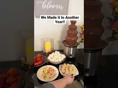 Chocolate Fountain Celebration! 🎊
