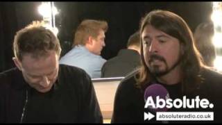 Them Crooked Vultures interview at the 2010 Teenage Cancer Trust concerts