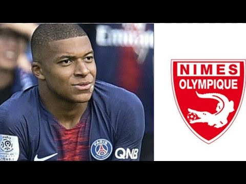 BUT DE KYLIAN MBAPPÉ VS NÎMES
