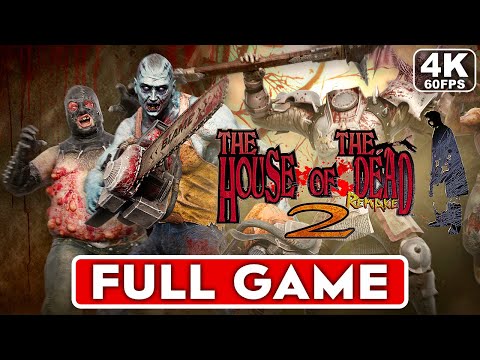 THE HOUSE OF THE DEAD 2 REMAKE Gameplay Walkthrough FULL GAME [4K 60FPS PC ULTRA] - No Commentary