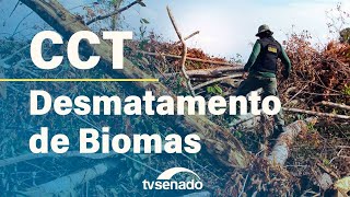 CCT debate sobre o monitoramento do desmatamento de biomas – 6/8/25