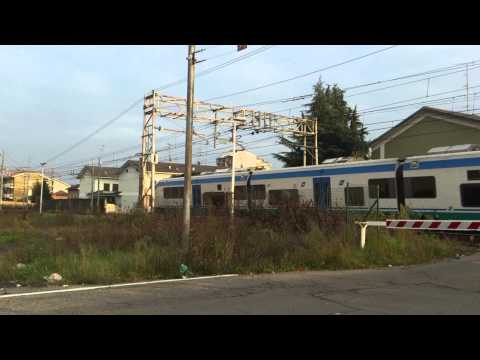 TRENO IN TRANSITO A VERCELLI