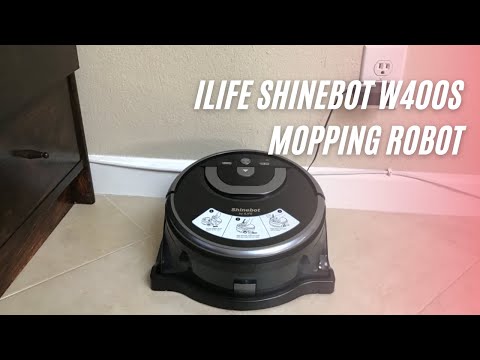 ILIFE Shinebot W400s Mopping Robot Testing | Robot Mop Suitable for Hard Floors