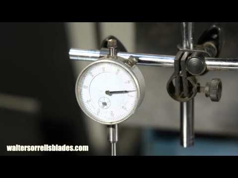 Truing the Platen on a Knife Maker's Belt Grinder