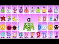 Sprunki OC Numberblocks Mix Alphablocks Alphabet Lore Band A To Z Incredibox Compilation