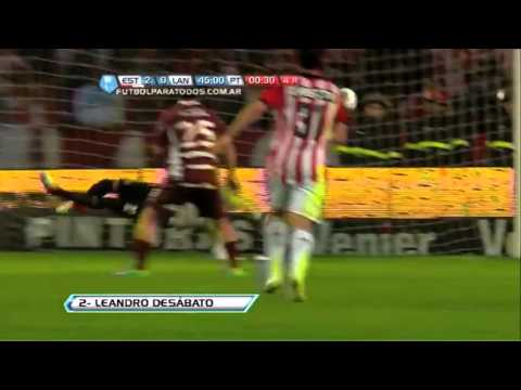 El gol del Chavo_Posible suspensión del segundo tiempo entre Estudiantes y Lanús www.sinopmasaj.com