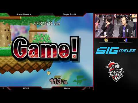 Scarlet Classic V   Singles   HDHR vs Bones   Top 48