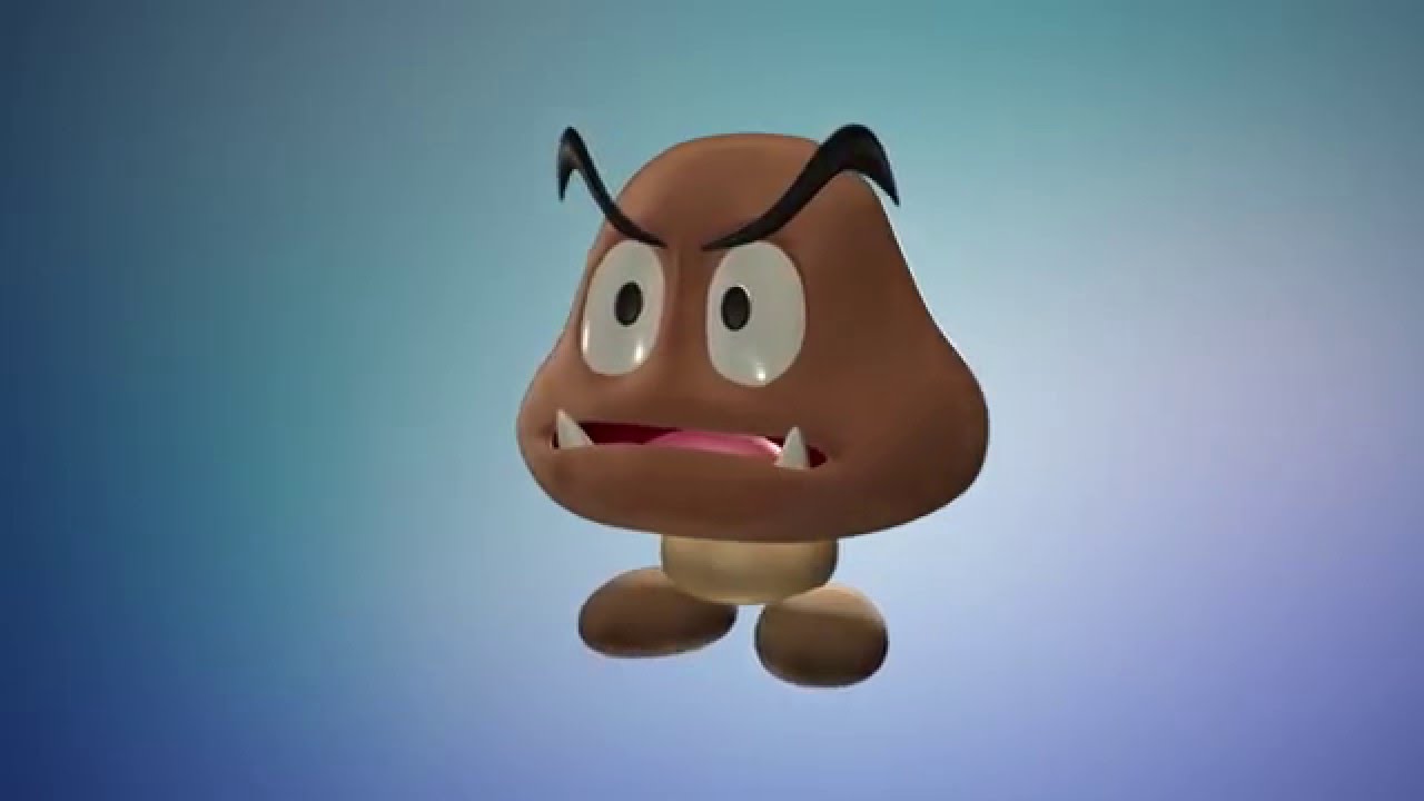 Fanmade 3D Goomba model