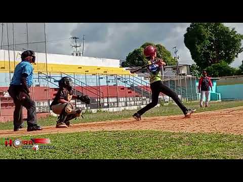 Miqueas Mora, Campo Corto de la EBM Santa Fé. Estadio Heres de Ciudad Bolívar.