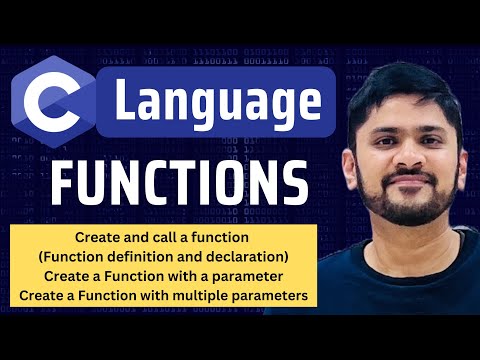 Functions In C Programming Create A Function Function Parameters C Tutorial Amit Thinks