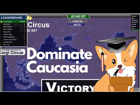 Territorial IO University   How To Win a Caucasia Free For All