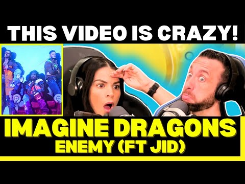 THE SONG FITS PERFECTLY FOR THE VID! First Time Hearing Imagine Dragons and JID - Enemy Reaction!