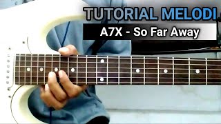 Download lagu So Far Away - Avenged Sevenfold Solo Tutorial mp3 Download lagu So Far Away - Avenged Sevenfold Solo Tutorial mp3