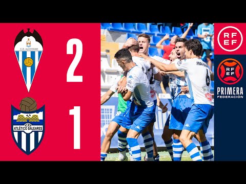 RESUMEN #PrimeraFederación | CD Alcoyano 2-1 CD Atlético Baleares | Grupo 2 | Jornada 6