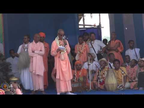 2016 Navadwip Mandala Parikrama - Day 8 All Parikrama Parties return Part 9.