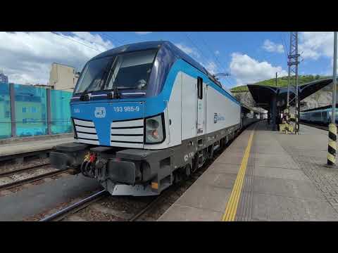 Vlaky Ústí nad Labem hl.n 09.05.2025 11:00-14:30 + POPIS VIDEA