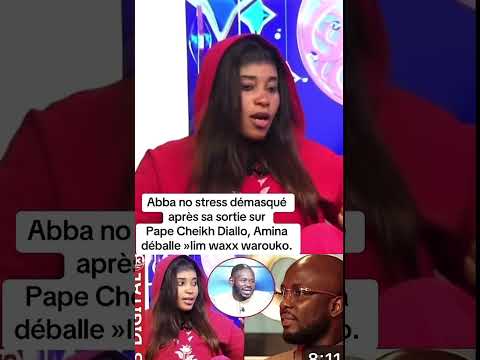 Amina débat après la sorti de ABBA nos Stresse