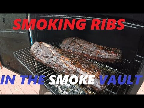 Smoking Ribs In The Smoke Vault