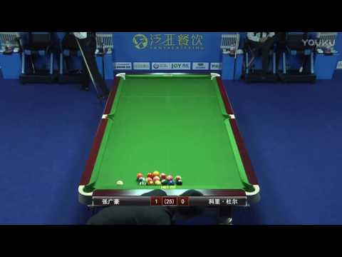 Corey Deuel VS Zhang Guanghao - 2017 World Chinese 8 Ball Masters Grand Final