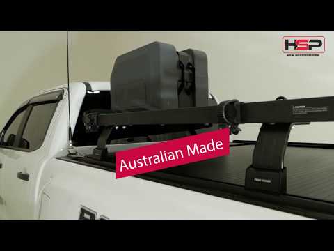 HSP Electric Roll R Cover - Ford Ranger and Raptor Dual cab with Front Runner Rack