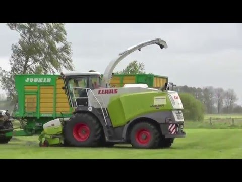 Grassilage 2016 mit Claas Jaguar 970 DP