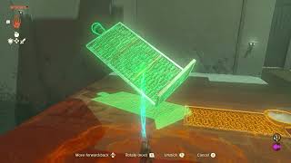 Makasura Shrine Puzzle Solution - Zelda: Tears of the Kingdom (An Upright Device)