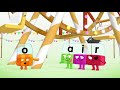 Alphablocks Volume 3 Episode 16 Fair Digraph ER And Trigraphs AIR URE EAR