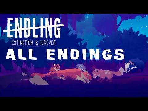 Endling - Extinction is Forever All Endings (PS4) ~ Alternate Ending ~ (Warning: Very Sad)