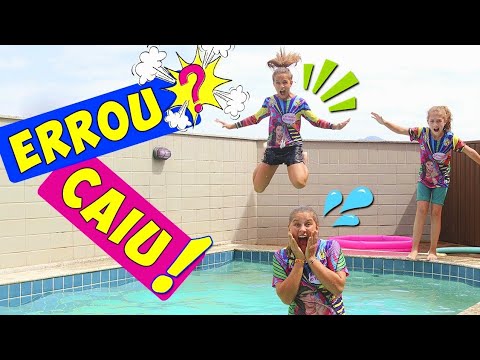 DESAFIO DA PISCINA - SE NÃO SOUBER A RESPOSTA CAI NA PISCINA * Mileninha *