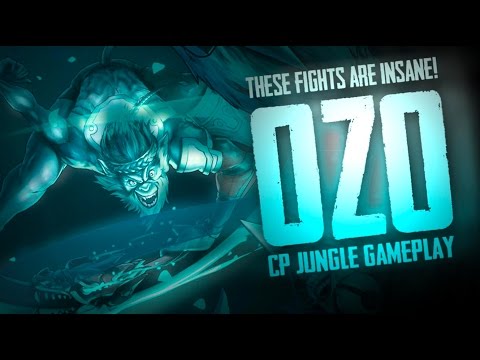 Vainglory Gameplay - Episode 257: INSANE FIGHTS! Ozo |CP| Jungle Gameplay  [1.24]