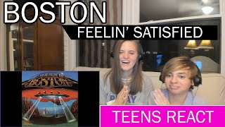 Teens Reaction - Boston ( Feelin&#39; Satisfied )